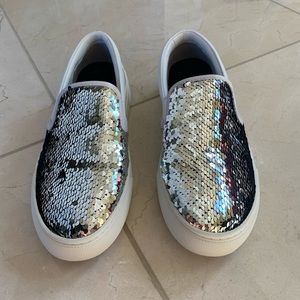 COPY - TORY BURCH Sequin Slip On Sneakers